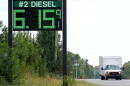 Fuel prices are displayed outside a truck stop Friday, Sept. 4, 2026, in Fairview, Tenn. (George Walker IV/AP)