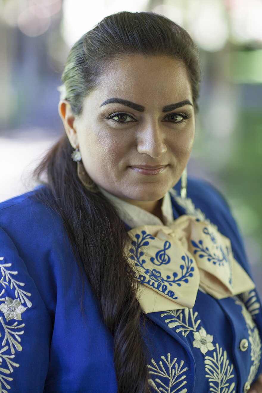 Mariachi singer Ninfa Iglesias