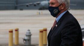 Vice President Mike Pence in Memphis on December 3, 2020. 