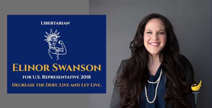 A screen capture from https://www.swanson4liberty.com/ on 08-17-18.
