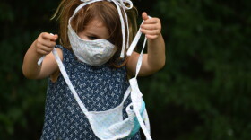 The average daily number of pediatric hospitalizations has more than doubled in the last month, according to data from the U.S. Department of Health and Human Services.