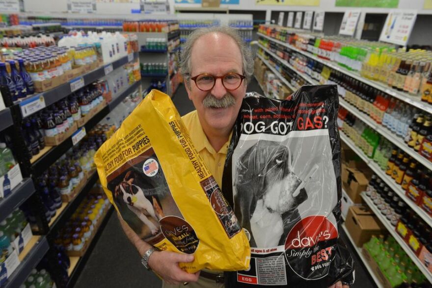 Dave Ratner of the Springfield-based Dave's Soda and Pet City in a file photo.