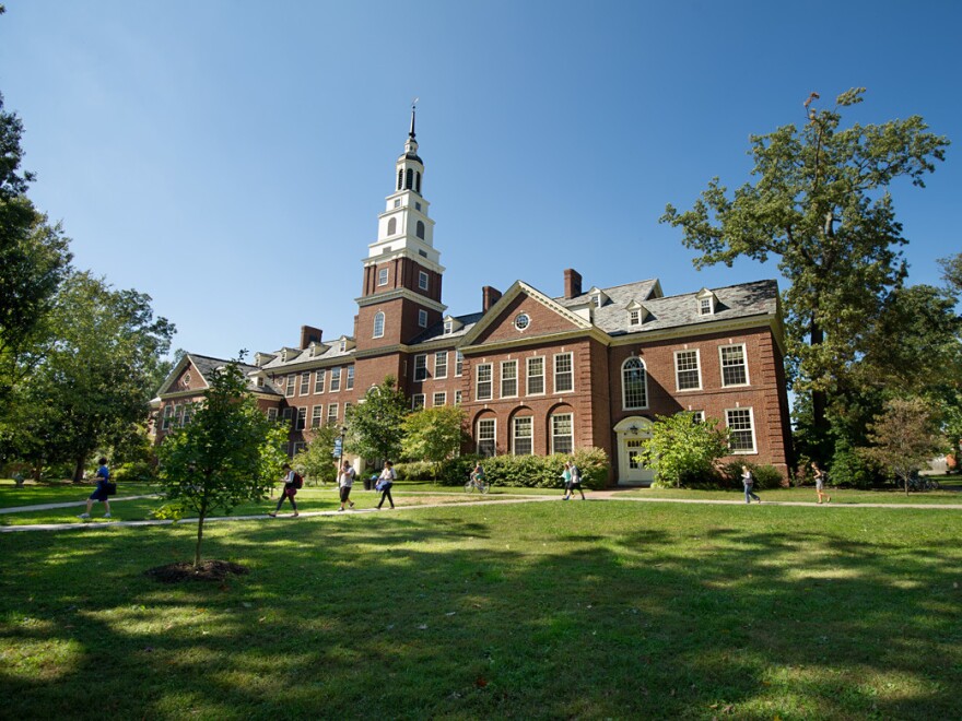 The Draper Building at Berea College in central Kentucky. The college hasn't collected tuition since 1892. Founded by an abolitionist in 1855, it was the first interracial and coeducational college in the South.