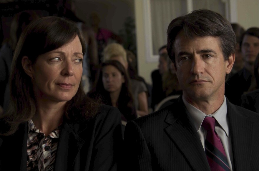 Sheryl (Allison Janney) is too focused on her flighty ex-husband, Neal (Dermot Mulroney), to properly parent her son.