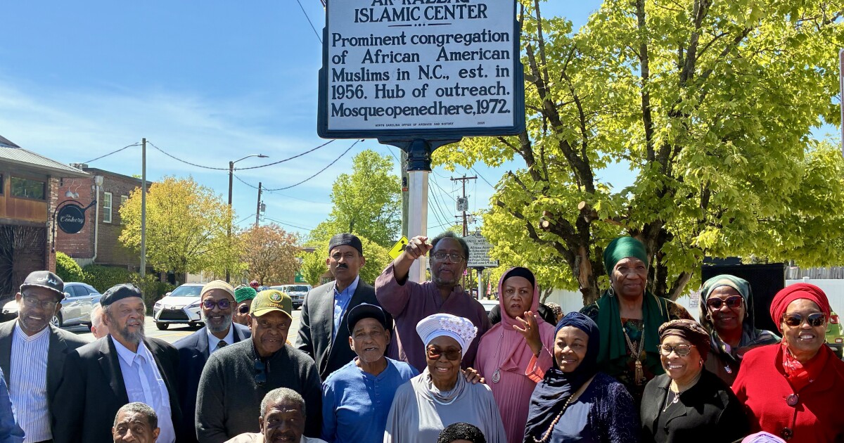 Ar-Razzaq mosque in Durham receives Historical Marker as NC's first and oldest Muslim community
