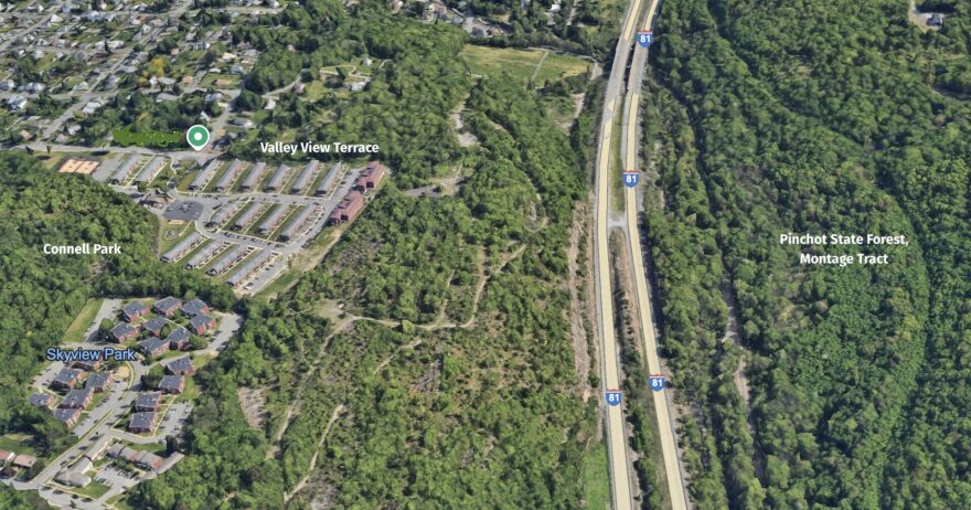Overview of the area where Valley in Motion