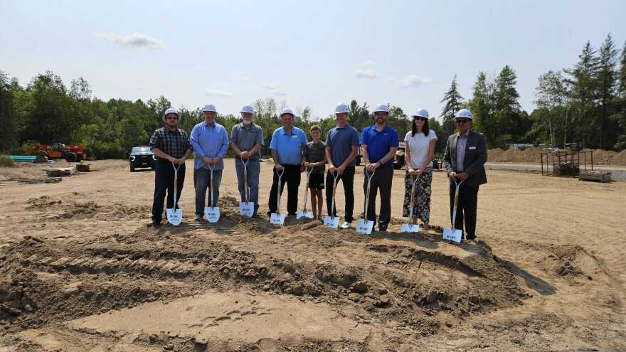 Left to Right: Kris Hanus - City of Rhinelander Mayor, Gregory A Schumacher - Cityscape Architecture, Ron Wiedeman - Northcentral Construction, Tony Pharo - Oneida County Economic Development Corporation (OCEDC), Dwight Webb - Alpha Development, Keenan Fonner - Crown Court Properties, Lydia Van Thiel - Wisconsin Housing Economic Development Authority (WHEDA), Shreedhar Ranabhat - Wisconsin Housing Development Authority (WHEDA)