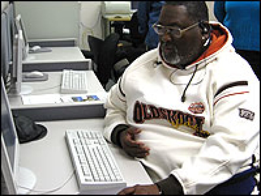 Nathaniel Webb, 64, is a retired city employee. Through a life-planning class at the Murtis Taylor Center, he got help with one of his long-held desires: to learn to enjoy reading more.