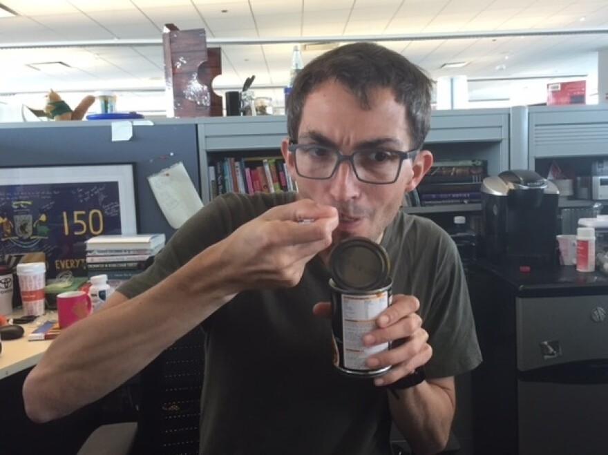 Ian detects egg nugget.