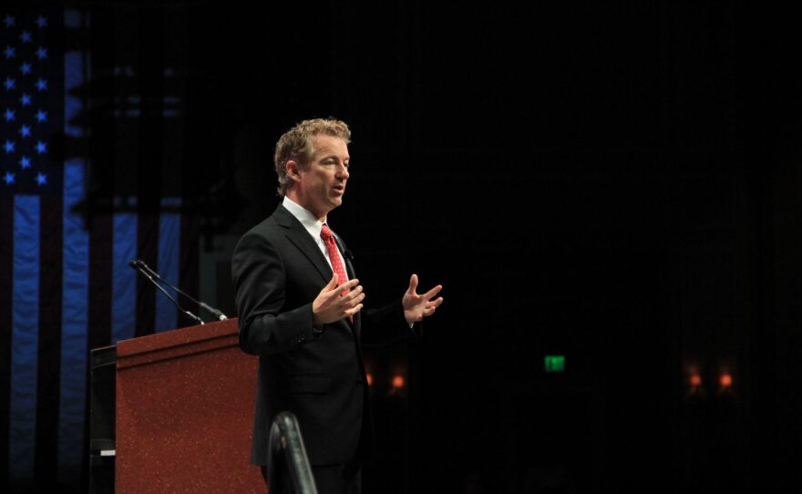 In response to the Friday’s terrorist attacks, Sen. Rand Paul said he would send refugees to Saudi Arabia and other countries in the Middle East. Photo: Ariella Phillips/WUFT News
