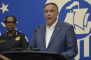 Columbus Mayor Andrew Ginther, alongside Columbus Police Chief Elaine Bryant, announced he would be suspending the city's use of Flock automatic license plate readers because of potential misuse by a police officer. He made the announcement at a press conference in downtown Columbus on September 3, 2026.