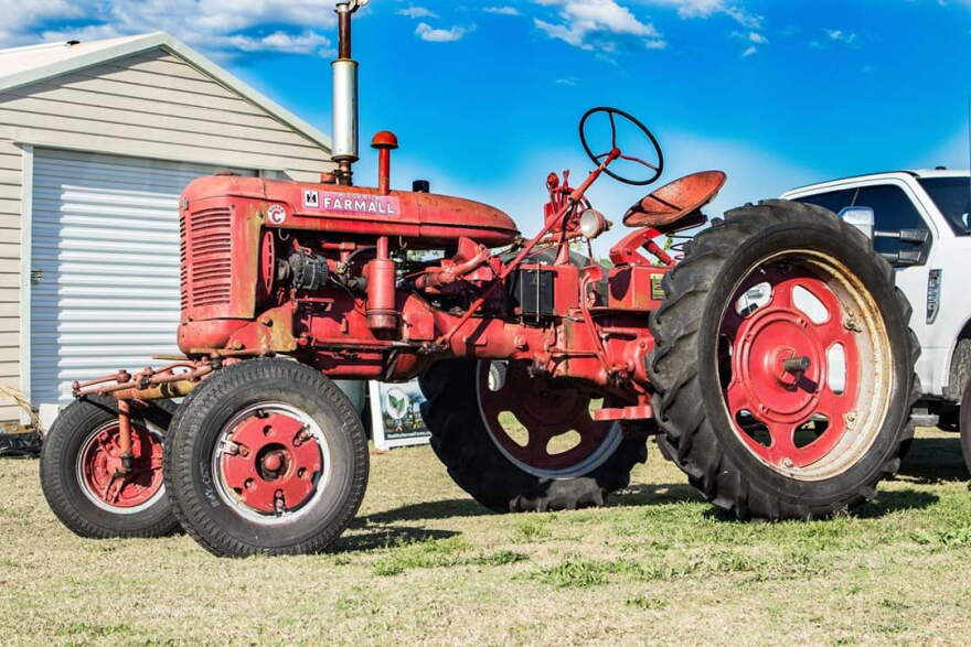 A 1949 Farmall tractor was discovered to be missing from the Healthy Harvest Community Farm on Tuesday. The farm operations manager Jorge Acosta said the tractor was "unique." 