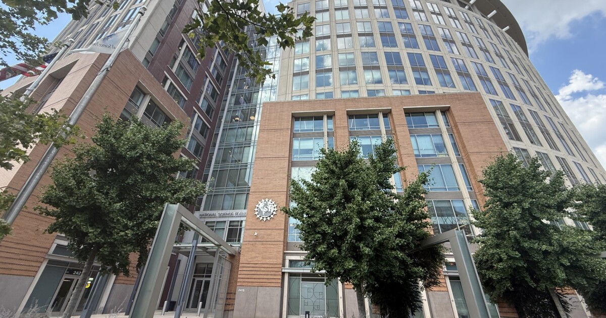 HUD is moving... at the expense of the National Science Foundation