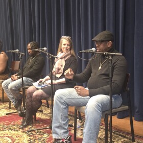 WNIJ's Poetically Yours workshop panel.