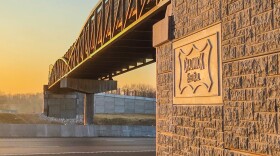 The Chadwick Flyer Bridge over Highway 65 in Ozark, Mo.