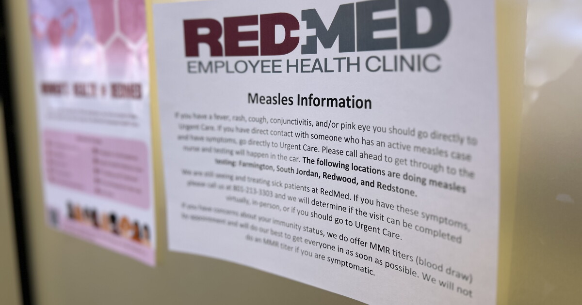 Measles outbreak spreads in Utah, hitting people without the vaccine