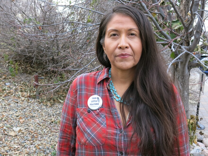 Leoyla Cowboy was among the many indigenous people from around the world who came to North Dakota to participate in the Dakota Access Pipeline protests.