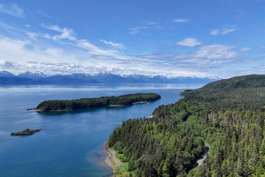 Glacier Highway leading toward Cascade Point on Saturday, July 26, 2025.
