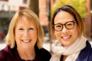 Renee Westlake (left) and Angella Ahn of Montana Chamber Music