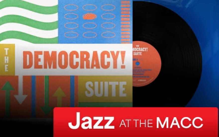 Gulf Coast Symphony Graphic for Jazz at the MACC