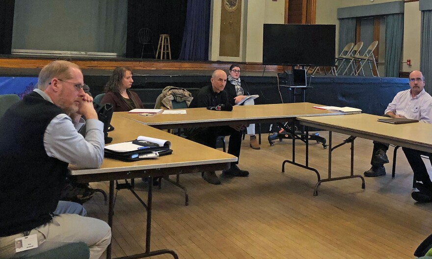 Local officials gathered in Stowe to talk about the future of the Green Mountain Transit bus service in Waterbury, Stowe and Morrisville.