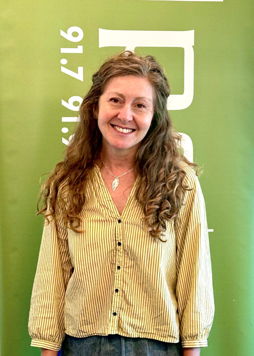 Picture of Summit Community Gardens/EATS Executive Director Helen Nadel.