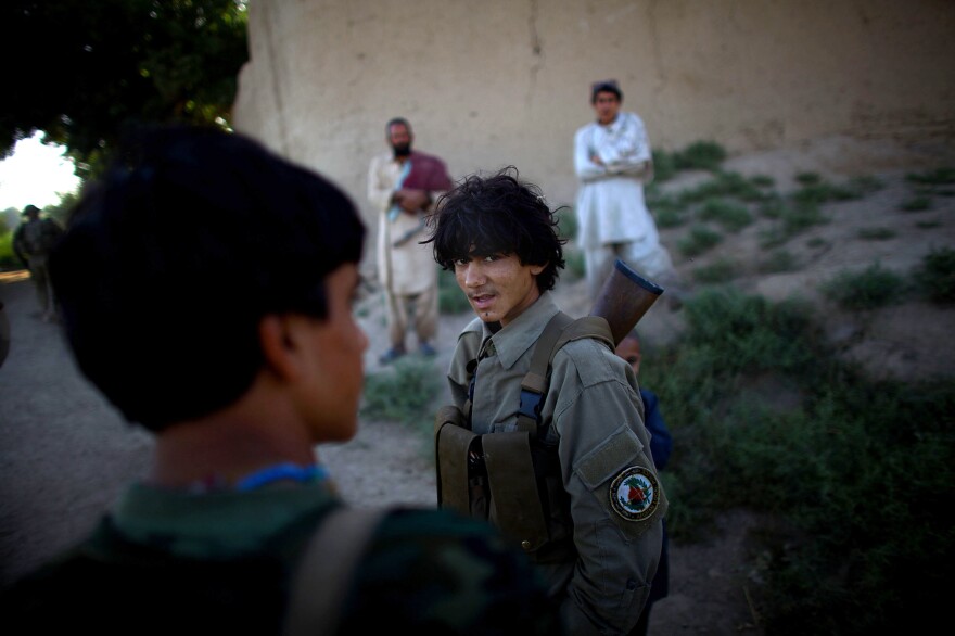 The Afghan Local Police is a semi-volunteer force. They are minimally paid and minimally trained, and when the Americans leave, they will be left to defend their country on their own.