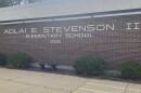 Stevenson Elementary School is near Veterans Parkway on the east side of Bloomington.