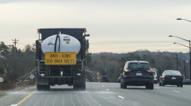 City workers began priming Charlotte's streets with anti-icing salt brine Friday ahead of wintry weather expected to arrive this weekend.