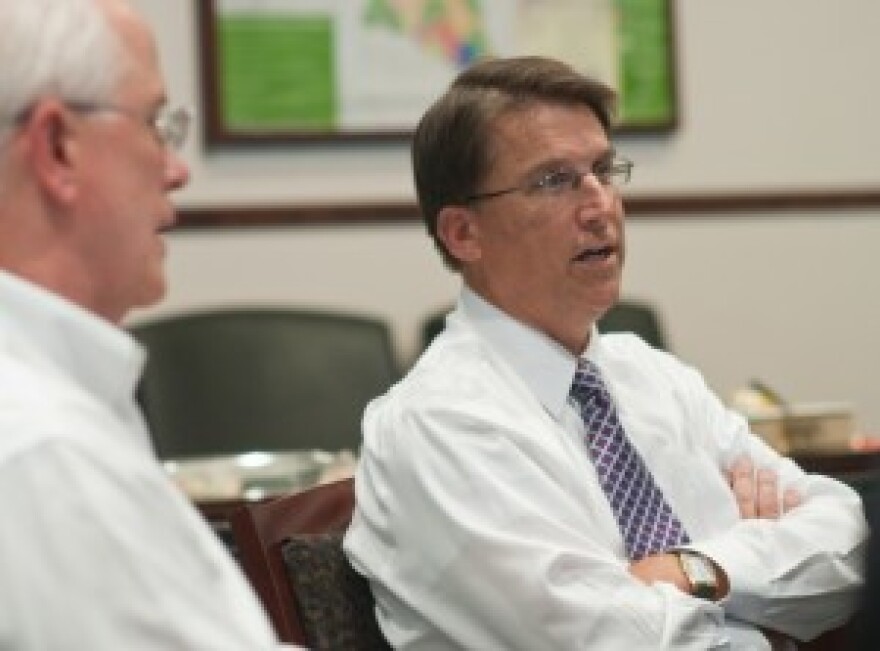 Former Gov. Pat McCrory said Monday morning he will not run for he 9th Congressional District seat.