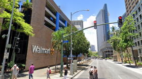 A screengrab of the Walmart location at Bethel and King streets in downtown Honolulu in June 2019.