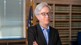 FILE - Gov. Tina Kotek poses for a portrait in the State Library of Oregon, Salem, Ore., Jan. 29, 2025. On June 28, 2025, Kotek faulted Republicans for derailing a crucial road‑funding bill, warning it endangered hundreds of ODOT jobs.