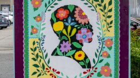 “Mary ‘Polly’ Johnson’s Herb Garden Quilt Mural" by Jill Strait was one of the works included in last year's Seaport Art Walk.