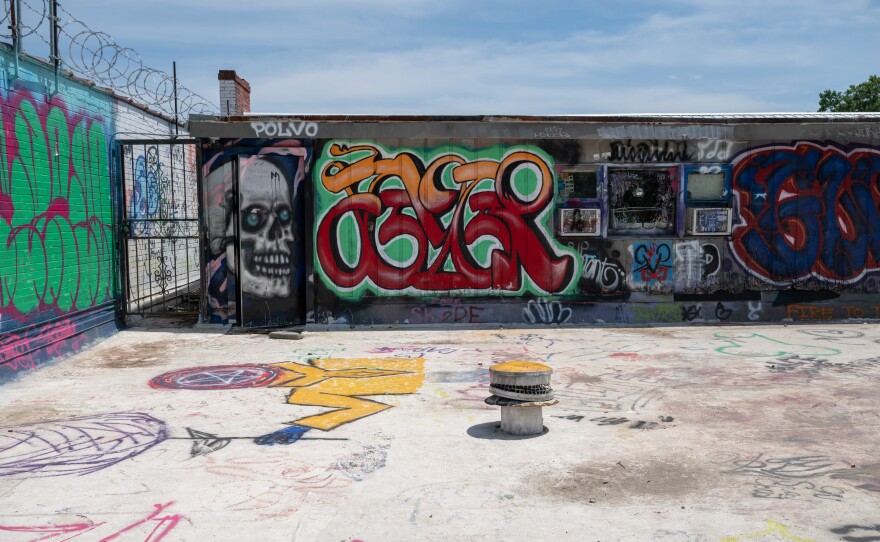 The rooftop at Attic 506