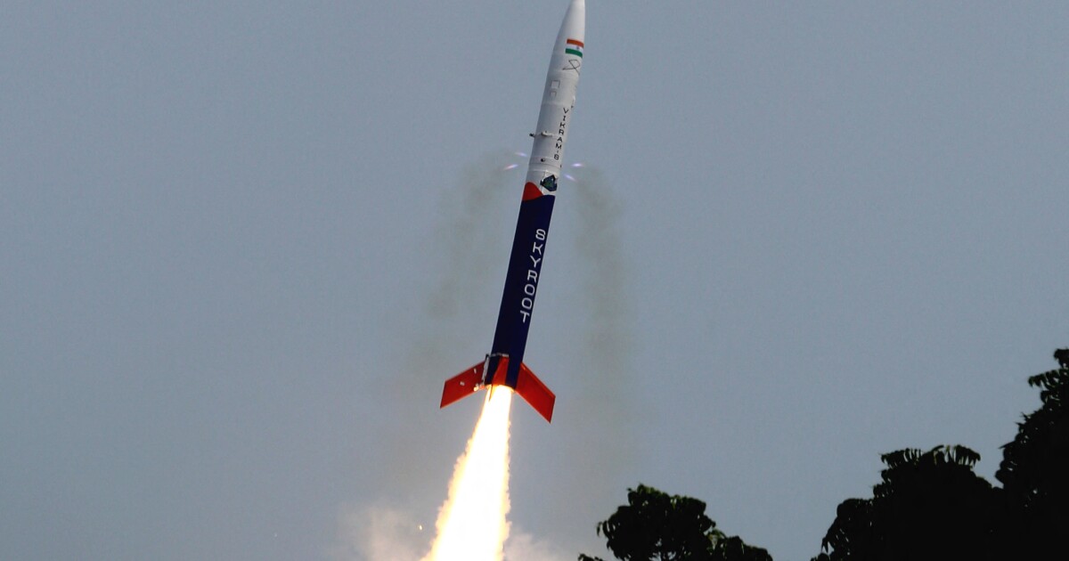 Indian startup launches country's first privately built rocket | NPR ...