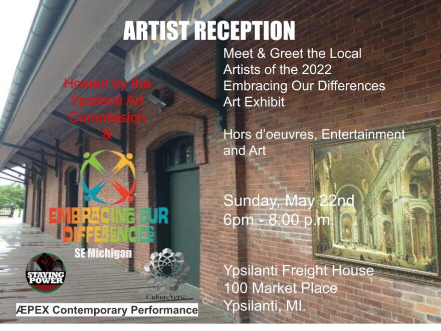 Artist Reception Flyer