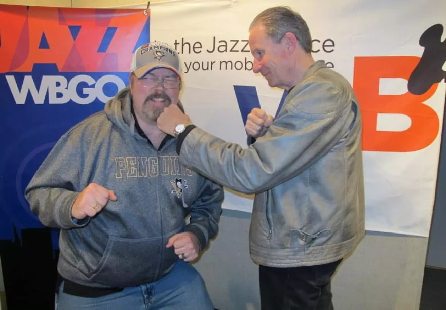 Vic Juris has some fun on SportsJam with Doug Doyle in 2014