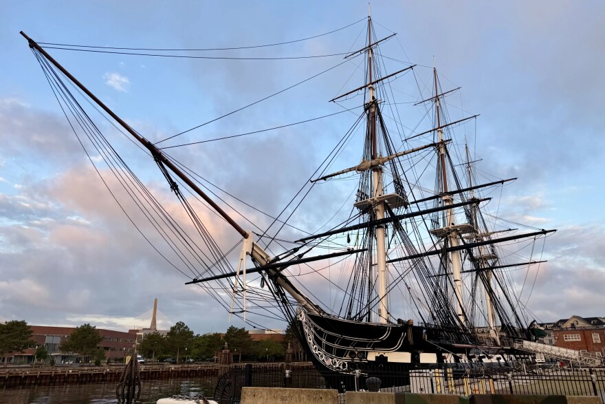 The USS Constitution, based in the Charlestown Navy Yard in Boston, is the oldest commissioned warship still afloat in the world.