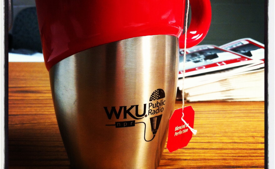 Our new beverage mug.