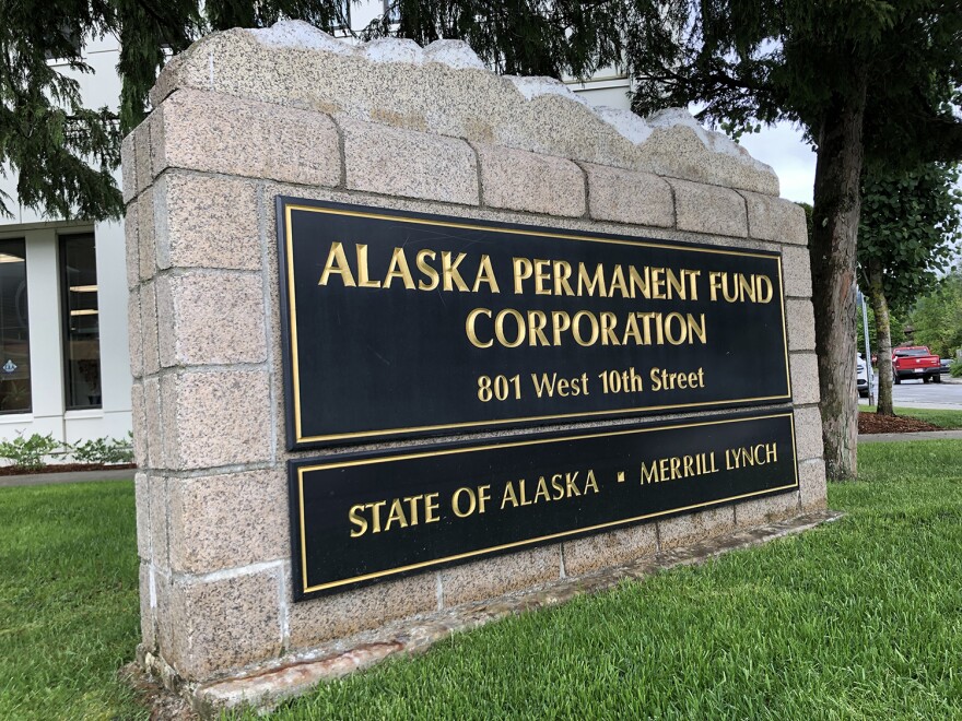 The offices of the Alaska Permanent Fund Corp. are seen Monday, June 6, 2022 in Juneau, Alaska.