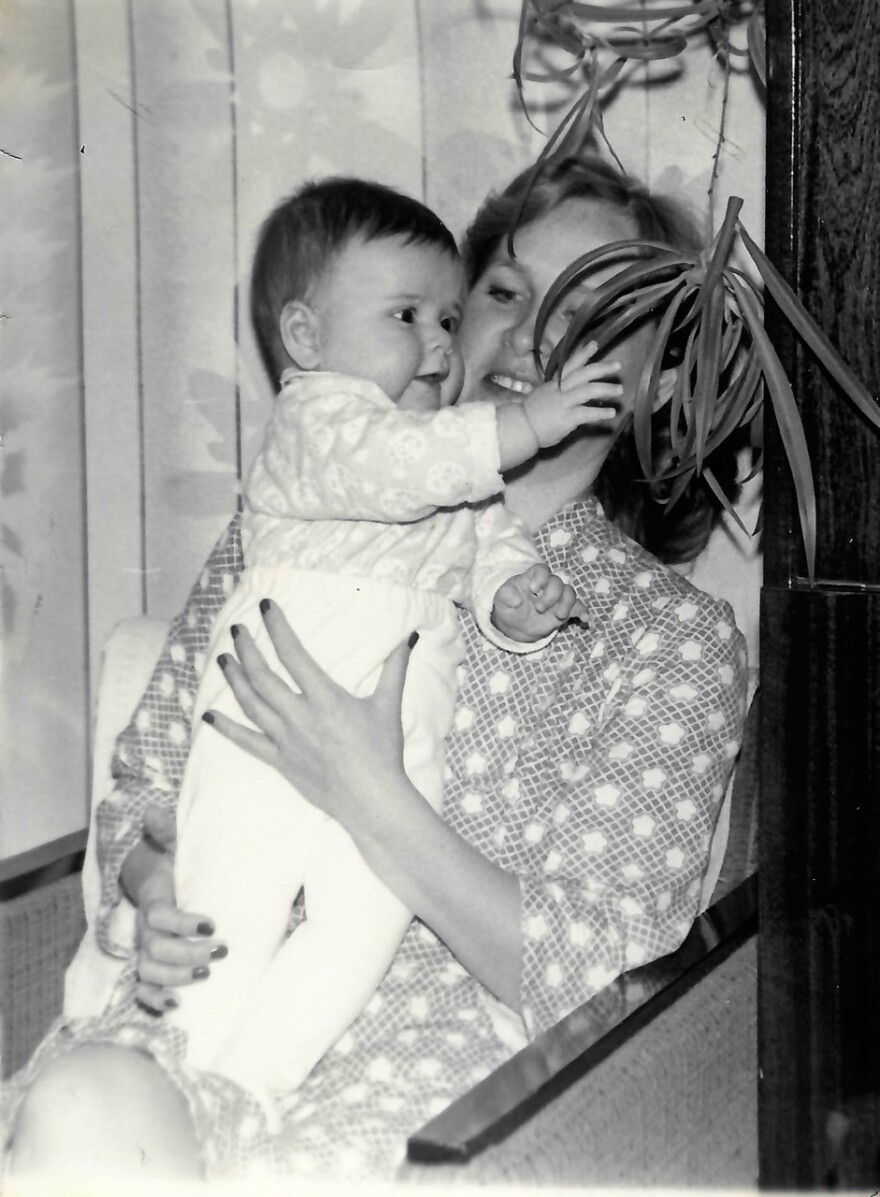 Natasha as a baby and her mother Luba in 1979. Natasha is originally from Ukraine, but moved to Montezuma County with her husband Todd.