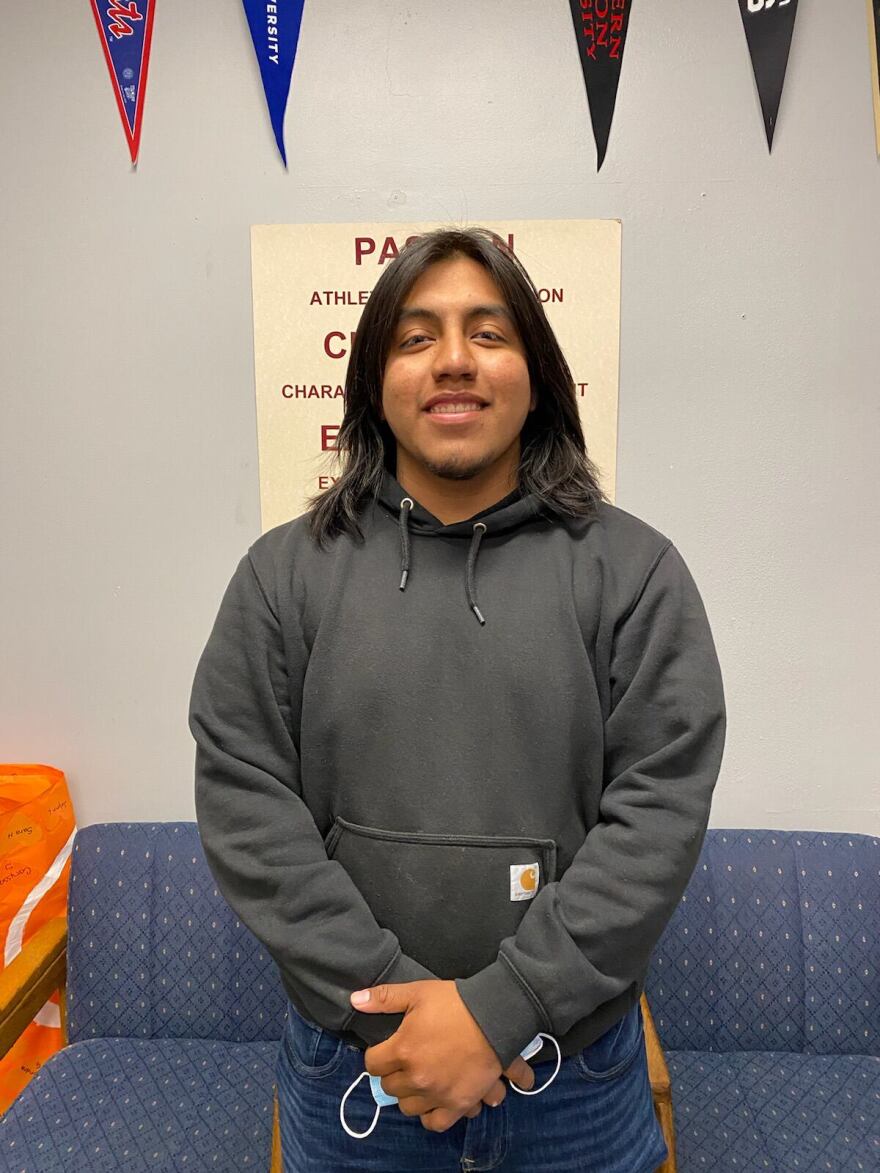 Rafael Pereyda, 18, is a senior at McLoughlin High School in Milton-Freewater, Oregon.
