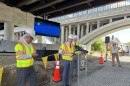 Governor Dan McKee provided an update about the reconstruction of the Washington Bridge on Wednesday August 19, 2026.