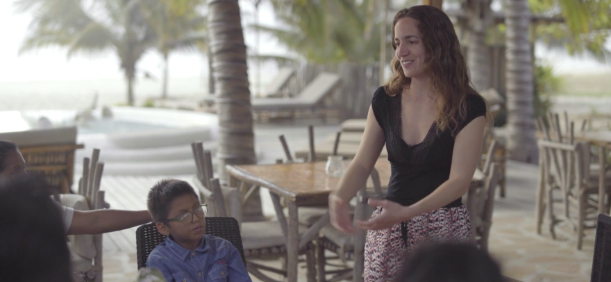 Kerstin Forsberg is a Peruvian marine scientist and the champion of conserving the giant manta ray