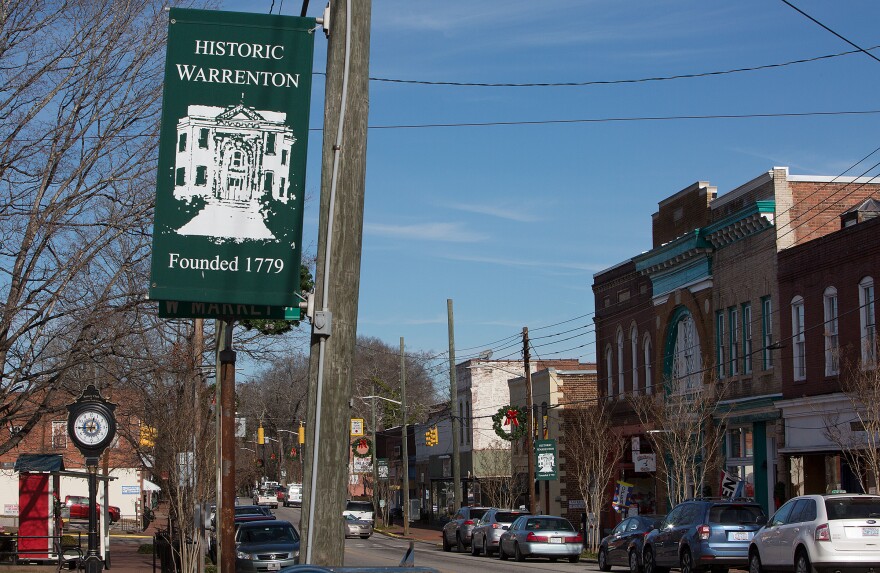 downtown Warrenton