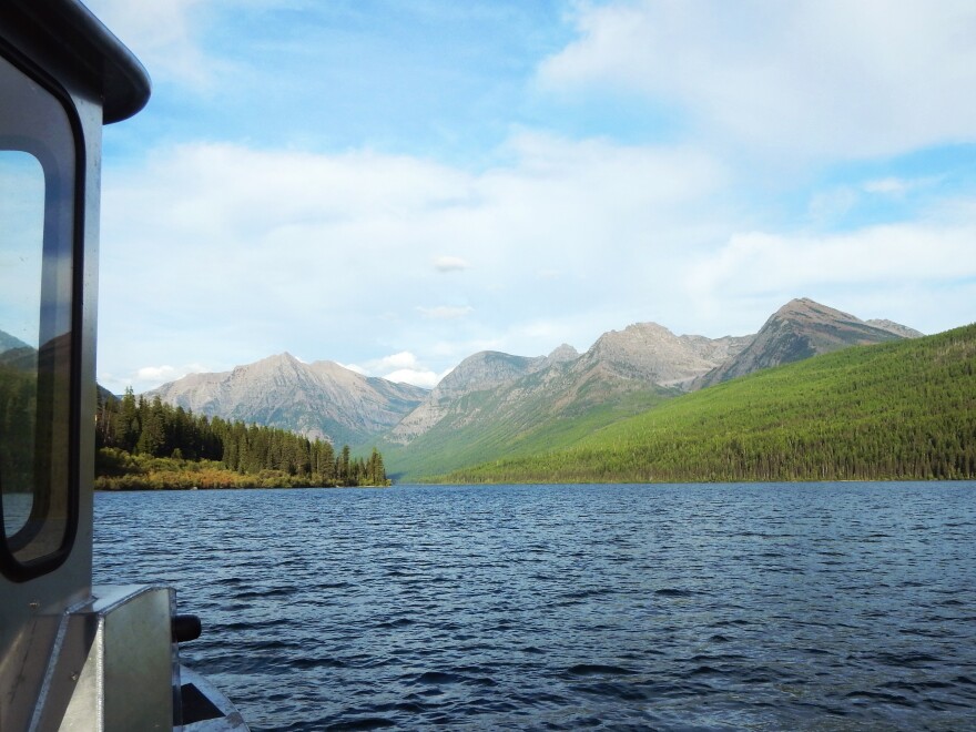 Logging Lake, inside Montana's Glacier National Park, is lovely, but bull trout there are fast dwindling.