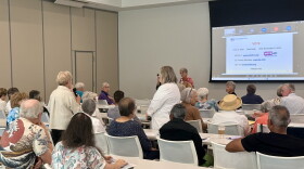 Attendees at the event are given a chance to speak and ask questions about upcoming ballot measures.