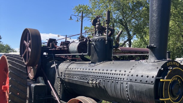 A 1921 Frick steam engine.