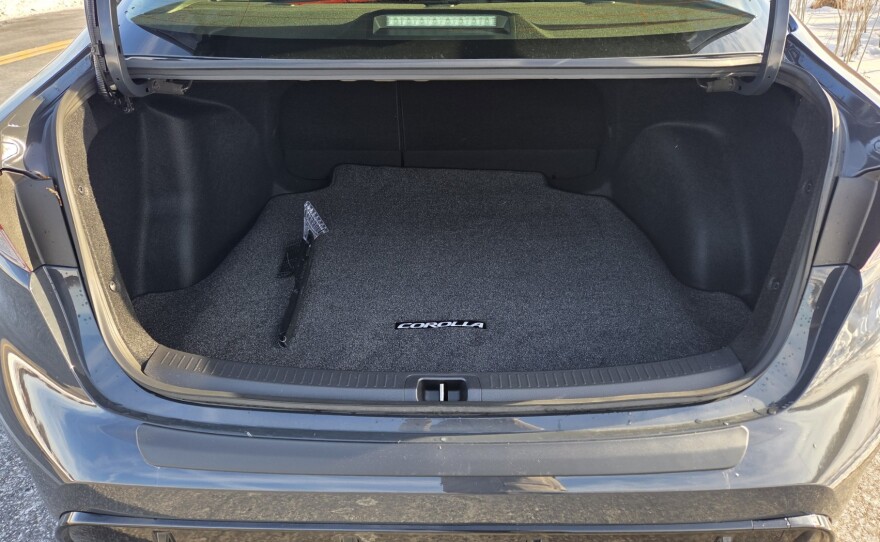 2026 Toyota Corolla SE AWD Hybrid trunk