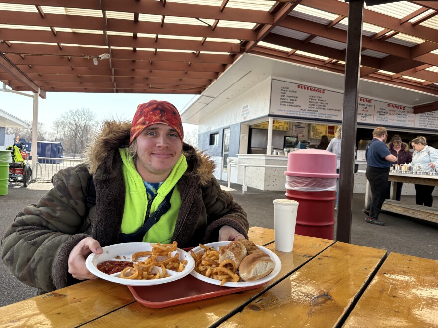 Robbie Healy made sure he was first in line for Jumpin' Jacks' opening day